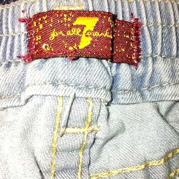 7 For All Mankind Jeans / Old Navy Sweater Toddler Outfit 12-18 Months - Picture 8 of 10